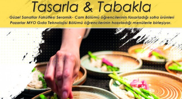 DPÜ de sanat ve lezzet aynı tabakta buluşacak