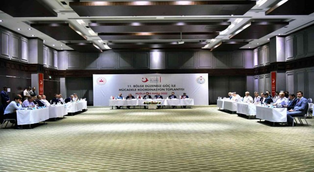 Düzensiz göçle mücadele koordinasyon toplantısı Bodrumda yapıldı