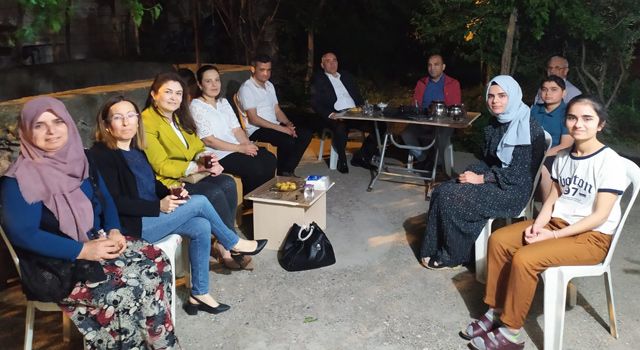 Düziçi Kaymakamı İlhan ev ziyaretlerini sürdürüyor