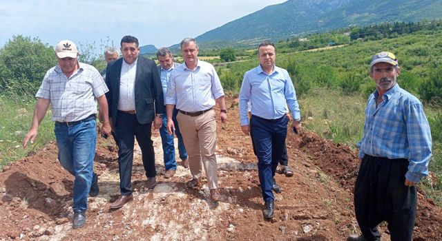Düziçi Organize Sanayi Bölgesi, yol yapım çalışması başladı