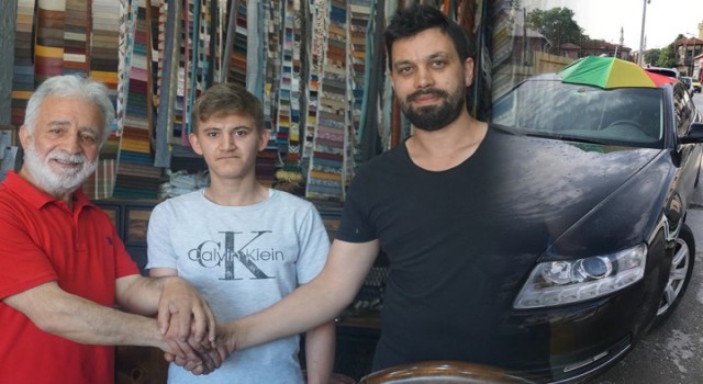 Edirneli esnafın şemsiyeli çözümü ‘insanlık ölmemiş dedirtti