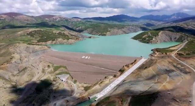 Elazığda Kanatlı Barajı tam doluluğa ulaştı