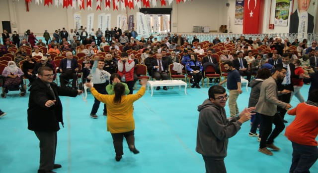 Elazığda özel bireyler doyasıya eğlendi