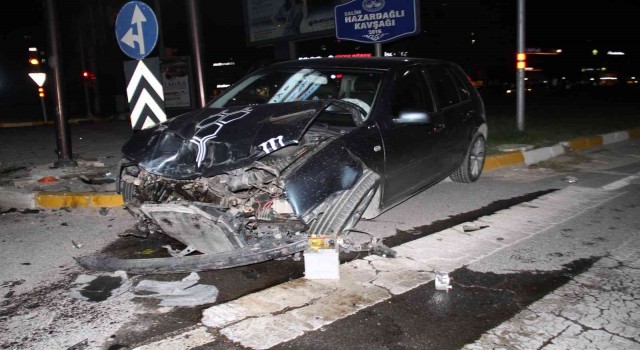 Elazığda trafik kazası: 1 yaralı