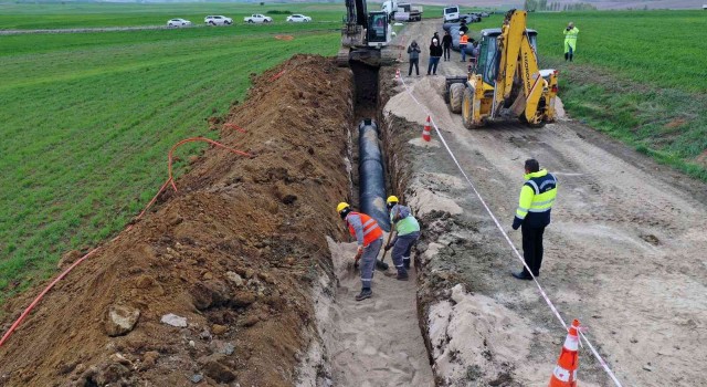 Elmadağın içme suyu sorununu çözecek projesi için ilk kazma vuruldu