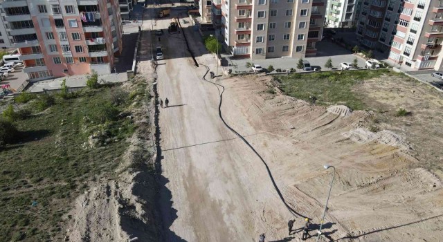 Ertuğrul Gazi Caddesinde İçme Suyu Hattı yenileniyor