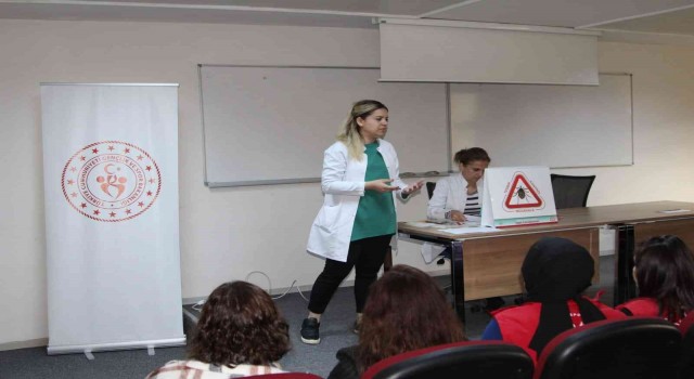 Erzincanda KKKA hastalığına karşı bilgilendirme faaliyetleri sürüyor