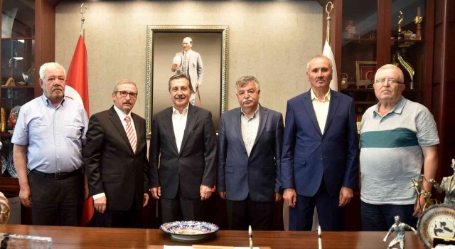 Eskişehirdeki Bileciklilerden, Başkan Ataça ziyaret