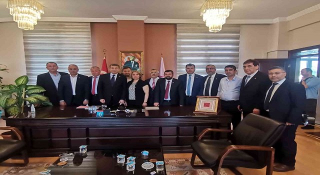 Esnaf Odasında devir teslim yapıldı; Künkçü görevine başladı