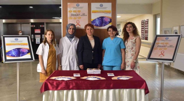 ESOGÜ Hastanesinde MS hastalığı hakkında bilgilendirme yapıldı