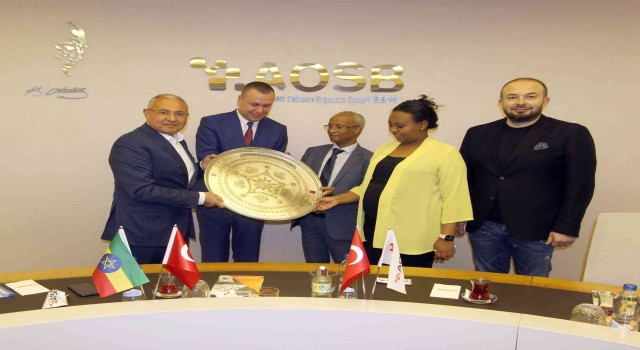 Etiyopya Ankara Büyükelçisi AOSBde
