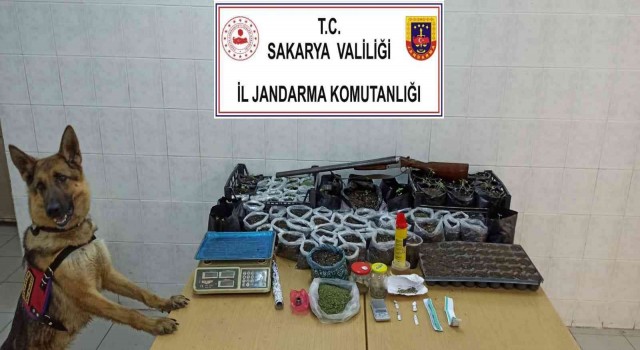 Ev değil, uyuşturucu imalathanesi