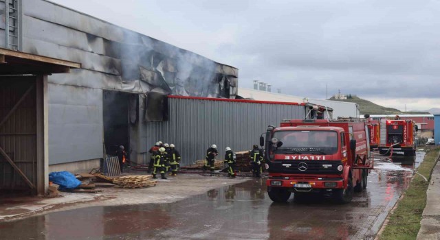 Fabrika yangını böyle başladı