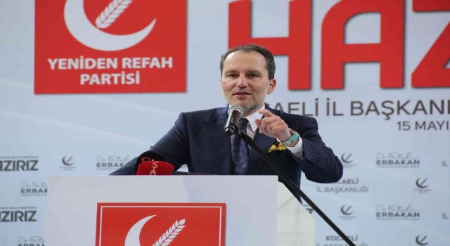 Fatih Erbakan, Kocaelide partisinin il kongresine katıldı