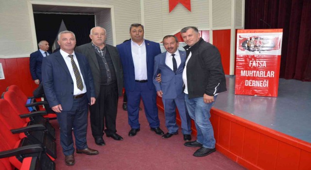 Fatsa Muhtarlar Derneği Başkanı Abdullah Hafızoğlu oldu