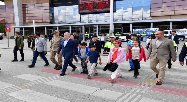 Gaziantepte Yayalar için 5 adımda güvenli trafik etkinliği düzenlendi