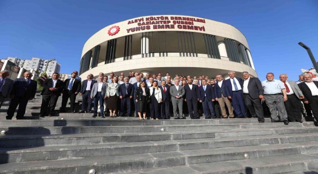 Gaziantepte yeni yapılan cemevi hizmete açıldı