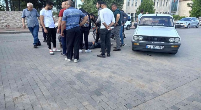 Gedizde trafik kazası: 1 yaralı