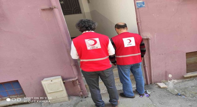Gemlik Kızılay ramazan ayında ihtiyaç sahiplerinin yanındaydı