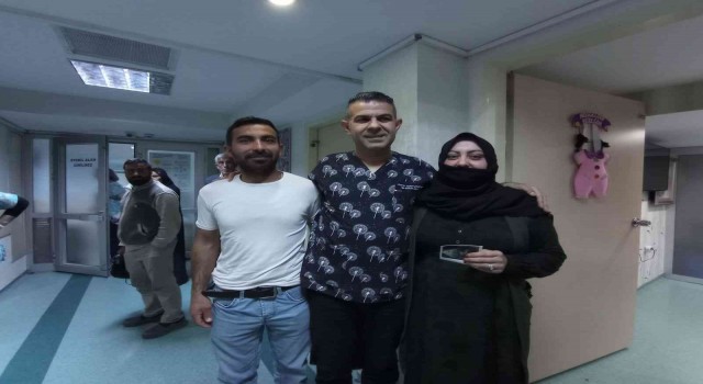 Genç çiftin 10 yıllık hasreti sona erdi