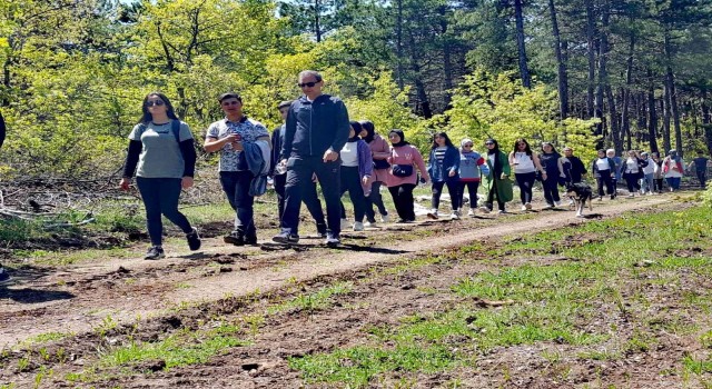 Gençlik merkezi doğa yürüyüşü düzenledi