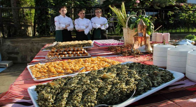 Giresunun vejetaryen mutfağı tarihi Zeytinlik semtinde tanıtıldı