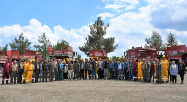 Gölhisar Orman İşletme Müdürlüğü yangın sezonuna hazır