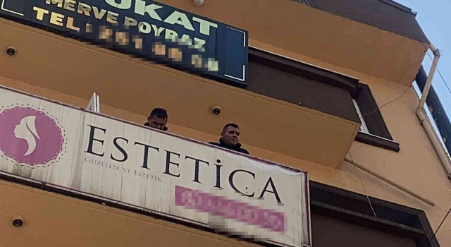 Güzellik Merkezinde patlayan klima yürekleri ağızlara getirdi