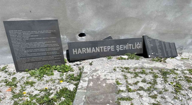 Harmantepe Şehitliğinin içler acısı hali