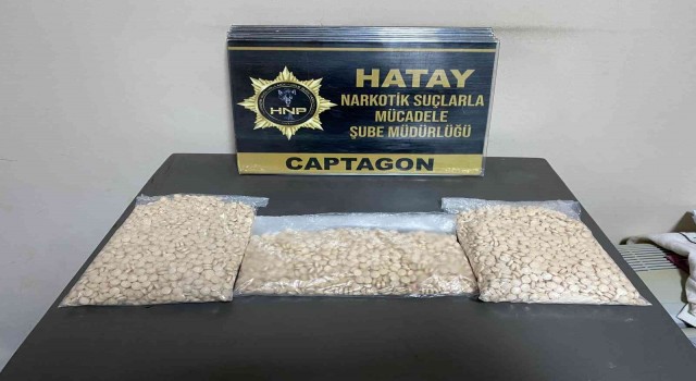 Hatayda 5 bin 116 adet uyuşturucu hap ele geçirildi