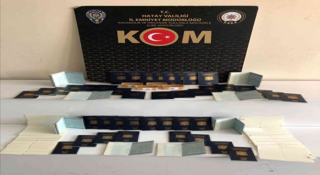 Hatayda sahte pasaport operasyonu