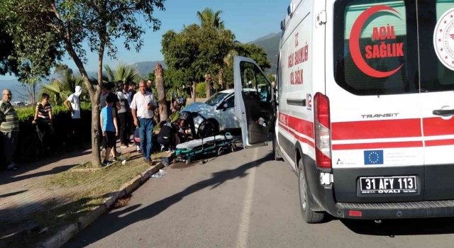 Hatayda trafik kazası: 5 yaralı