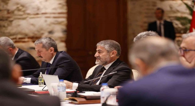 Hazine ve Maliye Bakanı Nureddin Nebatiden ikinci görüşme