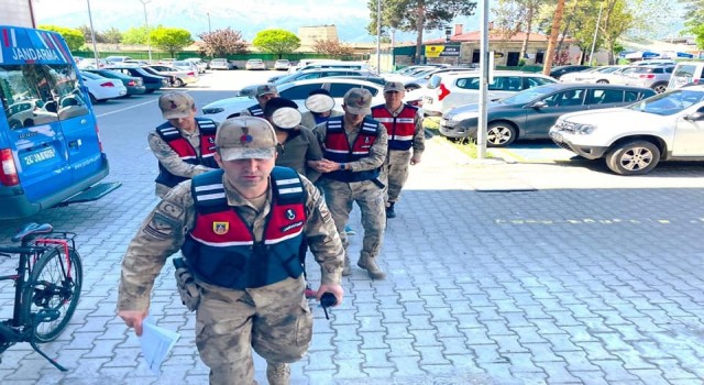 Hırsızlığa kalkışan 2 kişi jandarma ekiplerinden kaçamadı