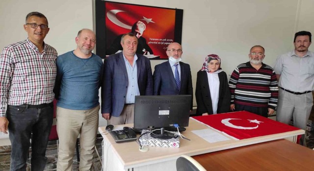 Hisarcık MEMde asaleti onaylanan ilk kadın memur yemin etti