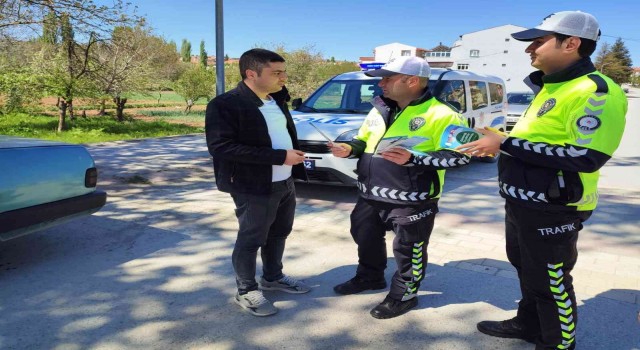 Hisarcıkta Yayalar İçin 5 Adımda Güvenli Trafik uygulaması