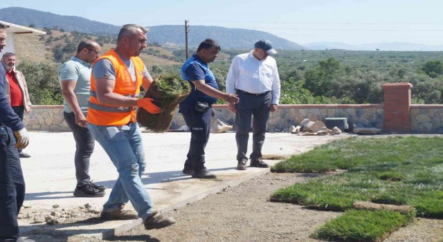 Horsunlu Sosyal Tesislerinde çalışmalar hız kazandı