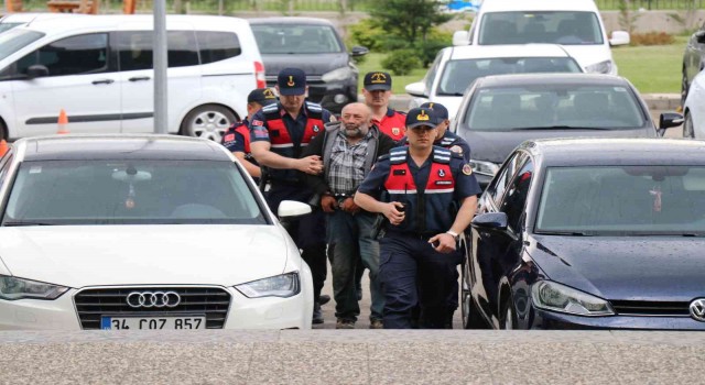 Husumetlisi olduğu şahsı öldüren zanlı adliyeye sevk edildi