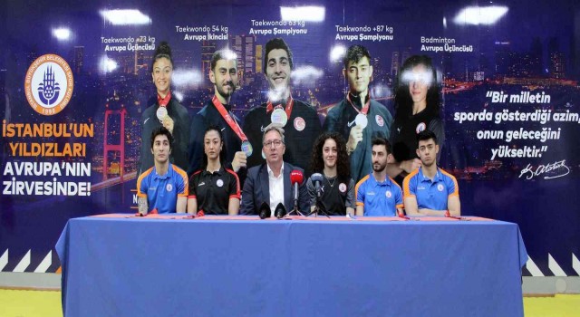 İBB Spor Kulübü, Avrupa Tekvando Şampiyonasına damga vurdu