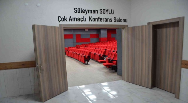 İçişleri Bakanı Soylunun ismi Koçarlıdaki konferans salonuna verildi