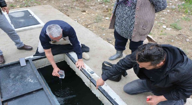 İki köyde ishal ve mide bulantısı şikayeti artınca içme suyundan numune alındı