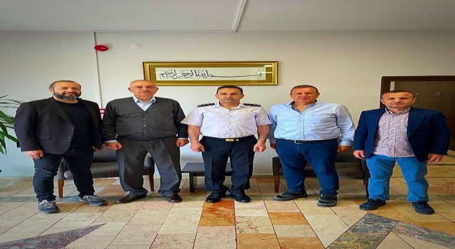 İl Jandarma Komutanı Albay Adem Şenden Arsin OSBye ziyaret