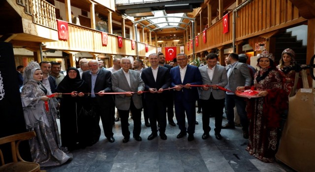 İnegölde Düğün Kültürü Sergisi açıldı