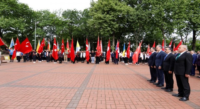 İnegölde milli mücadelenin 103. yılı coşkuyla kutlandı