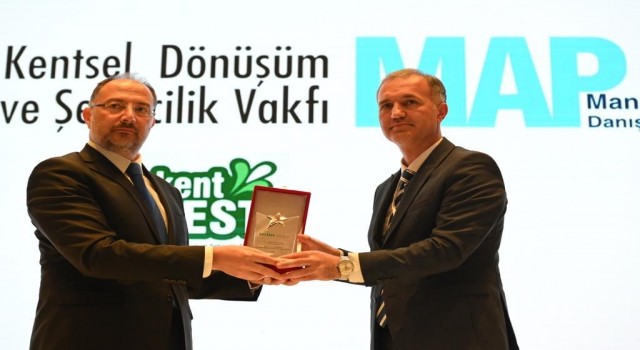 İnegölün kentsel dönüşüm projesi ödülle başladı