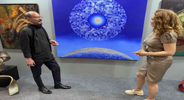 İranlı Ressam Ahmet Nejatın eserleri İstanbulda sanatseverlerle buluştu