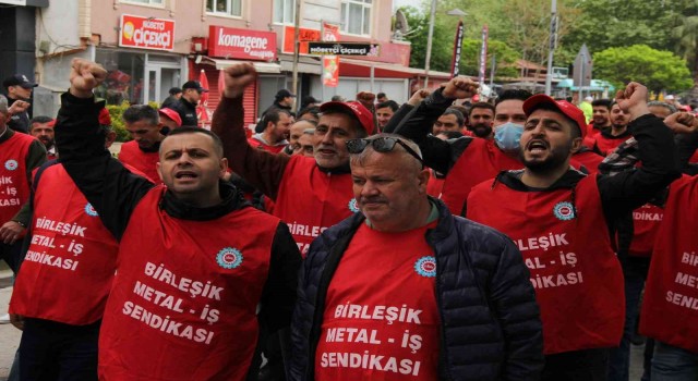 İşçi kenti Kocaelide binlerce işçi 1 Mayısta buluştu