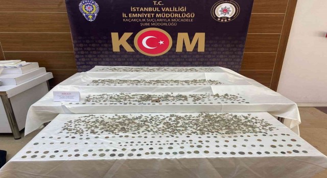 İstanbulda tarihi eser kaçakçılığı operasyonu: 12 bin 267 eser ele geçirildi