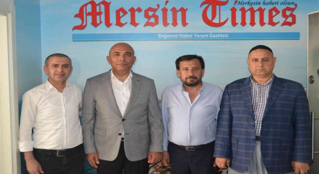 İzmir Emniyet Müdürü Şahne Mersinde temaslarda bulundu