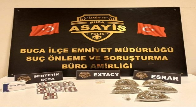 İzmirde uyuşturucu ticaretine suçüstü